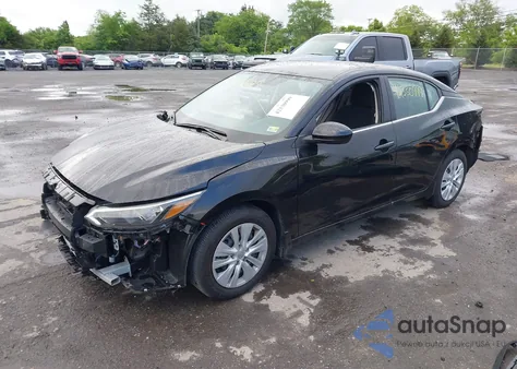 2025 Nissan Sentra S из США, поврежденный, VIN 3N1AB8BV9SY220559